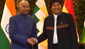 India offers US$ 100 million line of credit to Bolivia