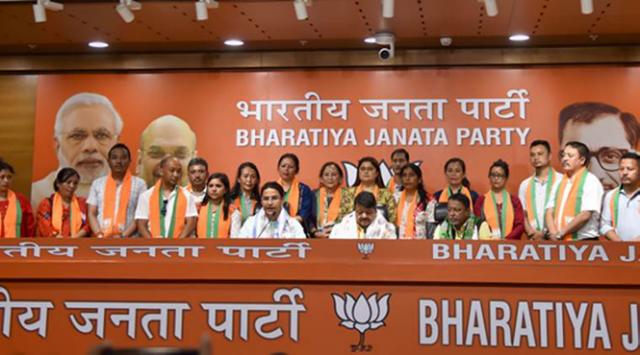 Seventeen Councillors of the Darjeeling municipality joined the BJP 