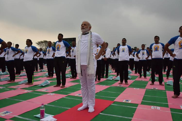 UGC has requested all universities to organise Mass Yoga demonstration
