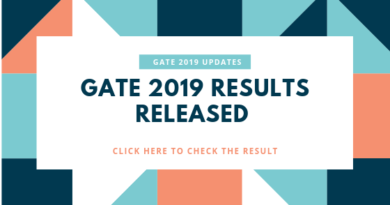 GATE 2019 result: According to the official release the result is declared on March 15, 2019. Candidates who appeared for the exam can check their result at