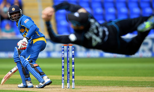 In the third match of world cup New Zealand beat Shri lanka by 10 wickets