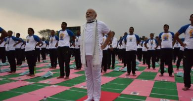 Narendra Modi will lead a Yoga class in Ranchi